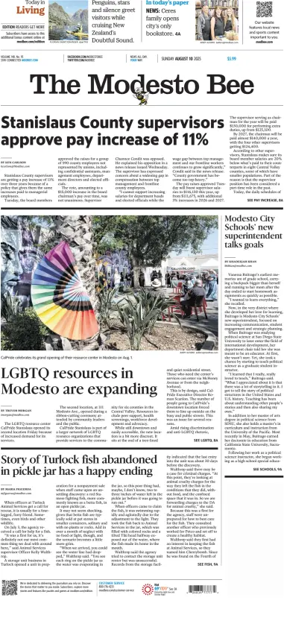 Cover of The Modesto Bee (Sunday)
