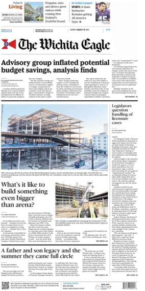 Cover of The Wichita Eagle (Sunday)