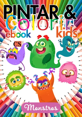 Cover of Pintar e Colorir Kids