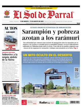 Cover of El Sol de Parral