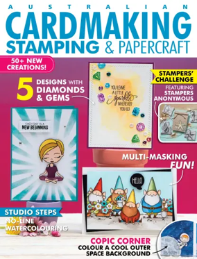 Cover of Australian Cardmaking Stamping & Papercraft