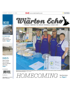Cover of Wiarton Echo