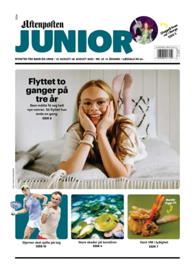 Cover of Aftenposten Junior