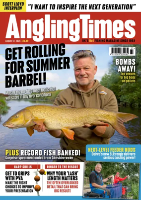 Cover of Angling Times (UK)