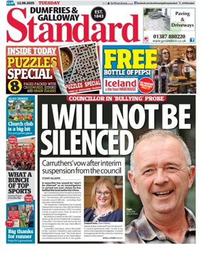 Cover of Dumfries & Galloway Standard