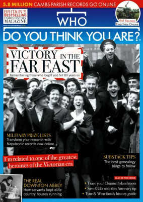 Cover of Who Do You Think You Are? Magazine