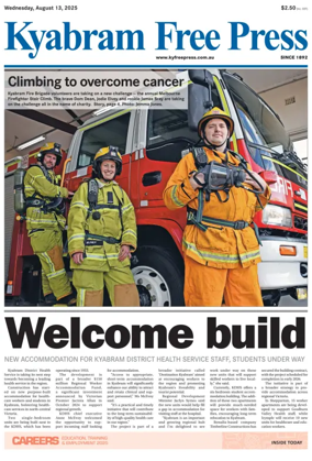 Cover of Kyabram Free Press