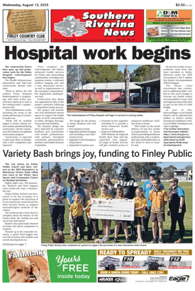 Cover of Southern Riverina news