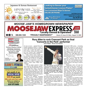 Cover of Moose Jaw Express.com