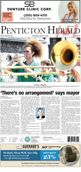 Cover of Penticton Herald