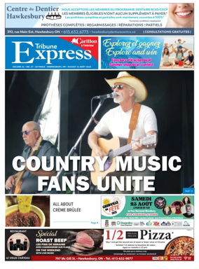 Cover of Tribune Express