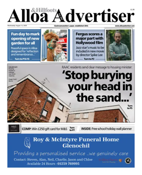 Cover of Alloa Advertiser