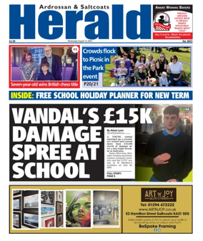 Cover of Ardrossan & Saltcoats Herald