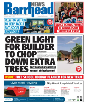 Cover of Barrhead News