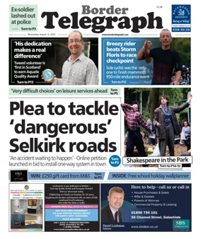 Cover of Border Telegraph