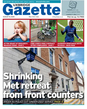 Cover of Harefield Gazette