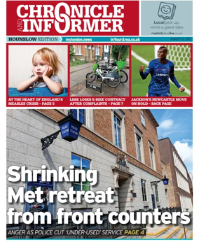 Cover of Hayes & Harlington Gazette