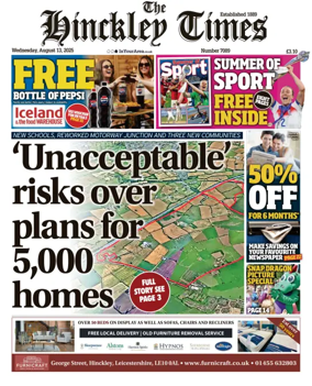 Cover of Hinckley Times