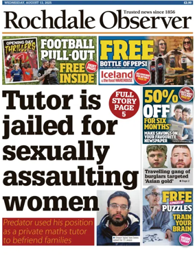 Cover of Rochdale Observer