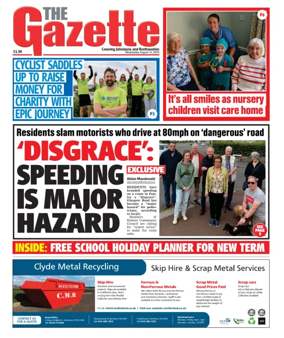 Cover of The Gazette (Scotland)