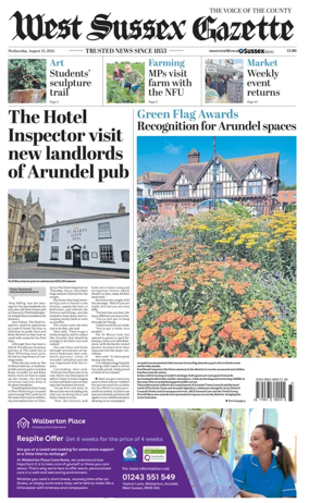 Cover of West Sussex Gazette