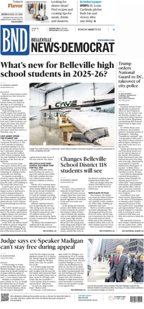 Cover of Belleville News-Democrat