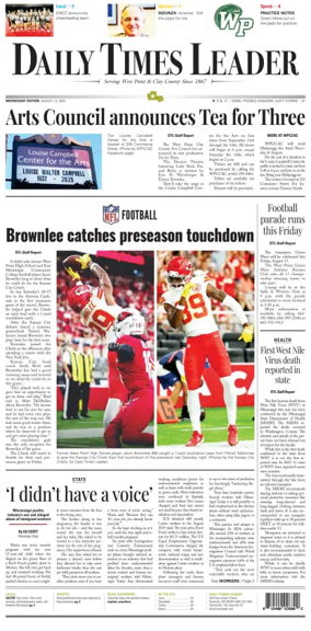 Cover of Daily Times Leader