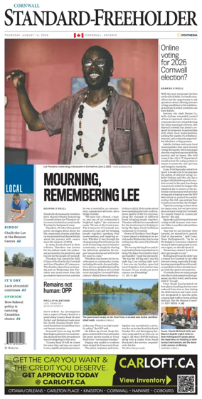 Cover of Standard-Freeholder (Cornwall)