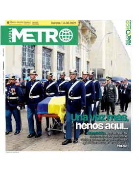 Cover of Publimetro Medellin