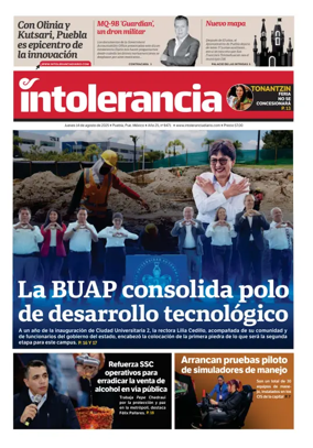 Cover of Intolerancia Diario