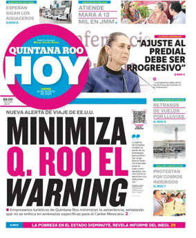 Cover of Quintana Roo Hoy