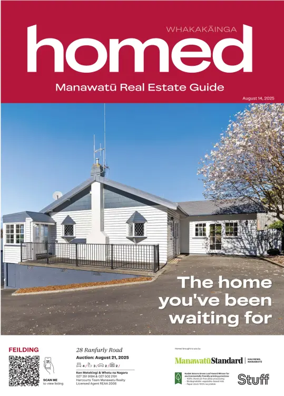 Cover of Homed Manawatu Standard