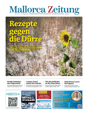 Cover of Mallorca Zeitung