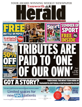 Cover of Atherstone & Coleshill Herald