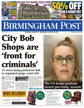 Cover of Birmingham Post