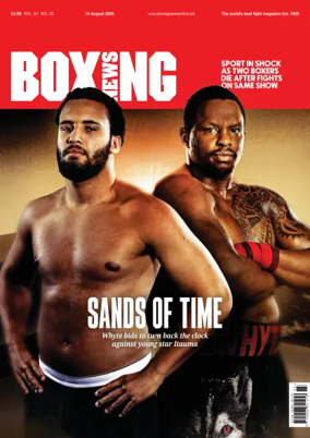 Cover of Boxing News