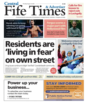 Cover of Central Fife Times
