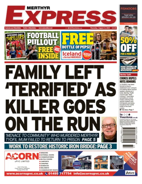 Cover of Merthyr Express