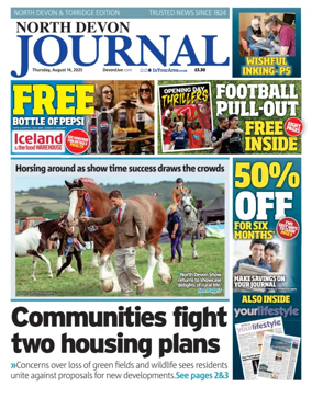 Cover of North Devon Journal