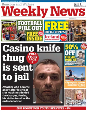 Cover of Runcorn & Widnes Weekly News