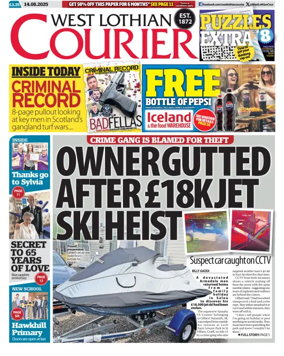 Cover of West Lothian Courier