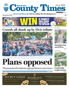 Cover of West Sussex County Times