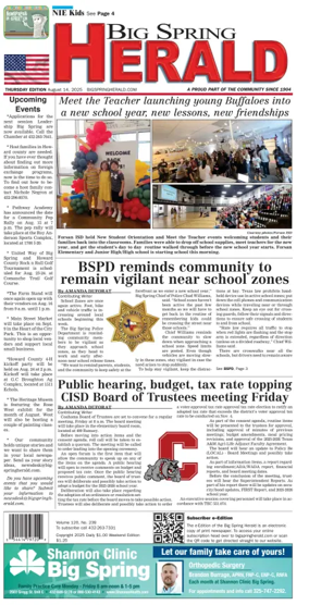 Cover of Big Spring Herald