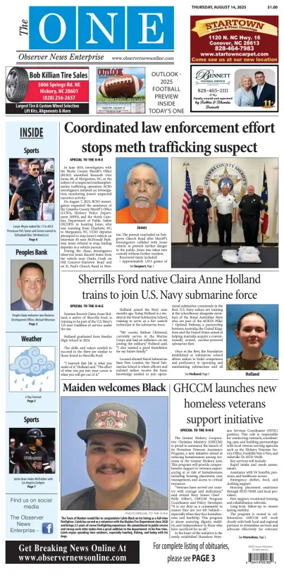 Cover of Observer News Enterprise