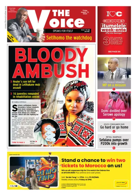 Cover of The Voice (Botswana)