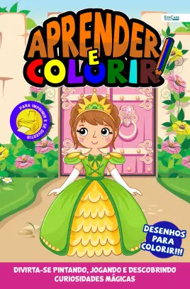 Cover of Aprender e Colorir