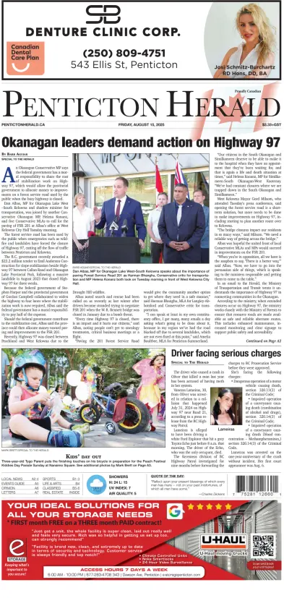 Cover of Penticton Herald