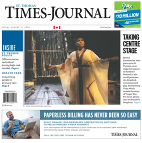 Cover of St. Thomas Times-Journal