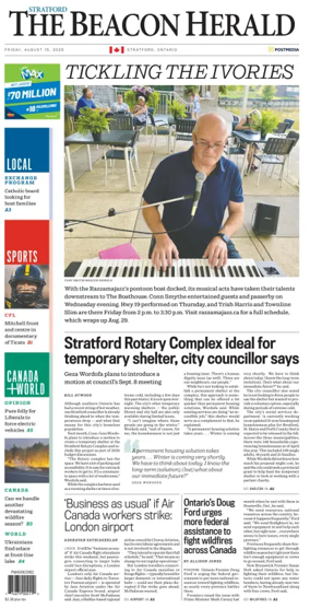 Cover of The Beacon Herald