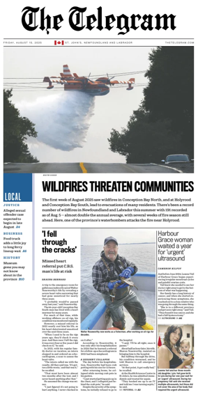 Cover of The Telegram (St. Johnâ€™s)